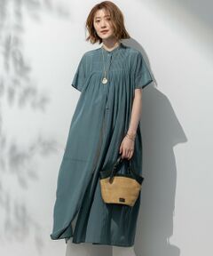 S size ONWARD(小さいサイズ) / エスサイズオンワード ロング・マキシ丈ワンピース | 【接触冷感/速乾性/洗える】エアリーブライトローン ワンピース