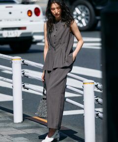 S size ONWARD(小さいサイズ) / エスサイズオンワード その他パンツ | 【接触冷感・速乾・UVカット・洗える】スイートクール ワイドパンツ