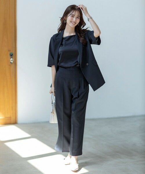 S size ONWARD(小さいサイズ) / エスサイズオンワード その他パンツ | 【接触冷感・速乾・UVカット・洗える】スイートクール ワイドパンツ | 詳細23