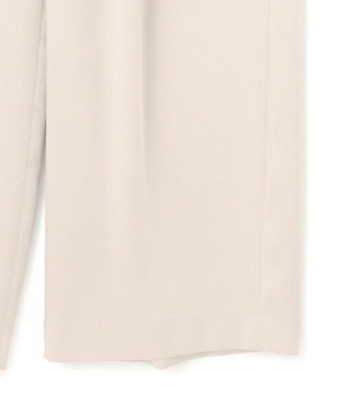 S size ONWARD(小さいサイズ) / エスサイズオンワード その他パンツ | 【Oggi9月号掲載/撥水加工】スムースサテン タック ワイド パンツ | 詳細16