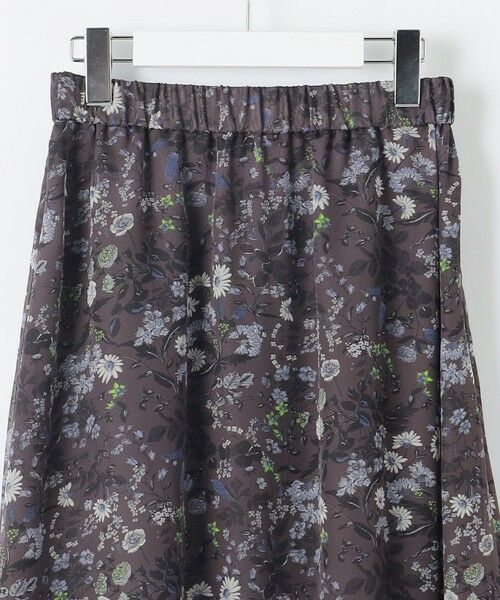 S size ONWARD(小さいサイズ) / エスサイズオンワード ミニ・ひざ丈スカート | 【セットアップ対応・洗える】ボタニカルフラワープリントティアード スカート | 詳細19