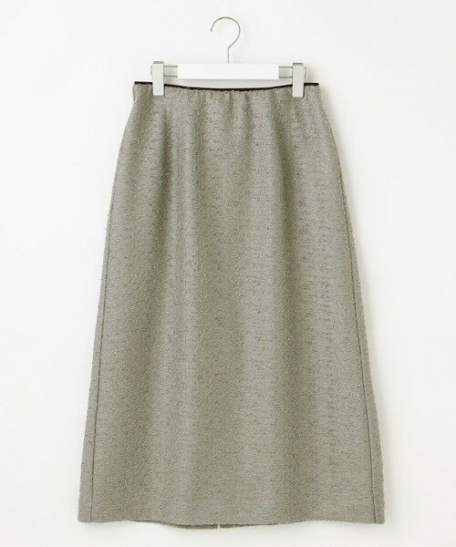 S size ONWARD(小さいサイズ) / エスサイズオンワード ミニ・ひざ丈スカート | 【洗える】ルーレックスジャカード スカート | 詳細4