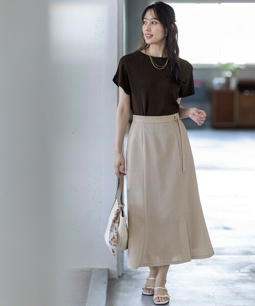 S size ONWARD(小さいサイズ) / エスサイズオンワード ミニ・ひざ丈スカート | 【WEB・一部店舗限定】スイートクール スカート | 詳細2