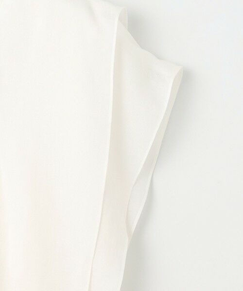 S size ONWARD(小さいサイズ) / エスサイズオンワード シャツ・ブラウス | 【カタログ掲載・接触冷感・洗える】シアーラミーローンフリル ブラウス | 詳細6