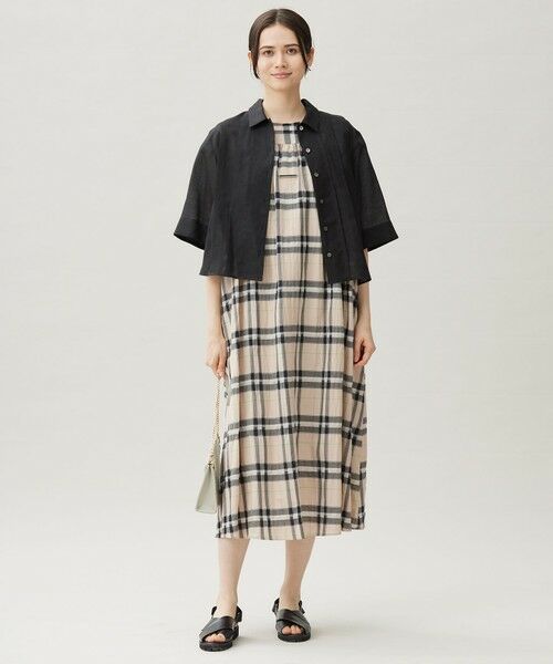 S size ONWARD(小さいサイズ) / エスサイズオンワード シャツ・ブラウス | 【カタログ掲載・接触冷感・洗える】シアーラミーローンクロップド丈 ブラウス | 詳細18