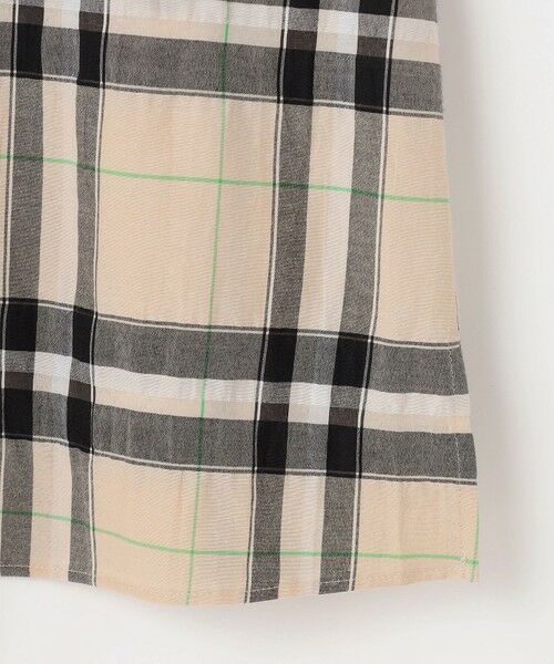 S size ONWARD(小さいサイズ) / エスサイズオンワード シャツ・ブラウス | 【洗える】シアーブライトチェック ブラウス | 詳細7