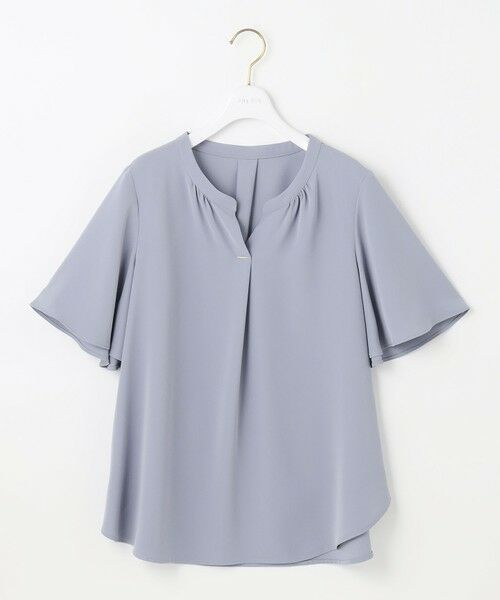 S size ONWARD(小さいサイズ) / エスサイズオンワード シャツ・ブラウス | 【接触冷感・吸水速乾・UVカット】サラキレイ スキッパー ブラウス | 詳細10