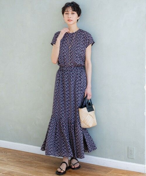 S size ONWARD(小さいサイズ) / エスサイズオンワード シャツ・ブラウス | 【洗える】エスパドリーユ プリント ブラウス | 詳細3