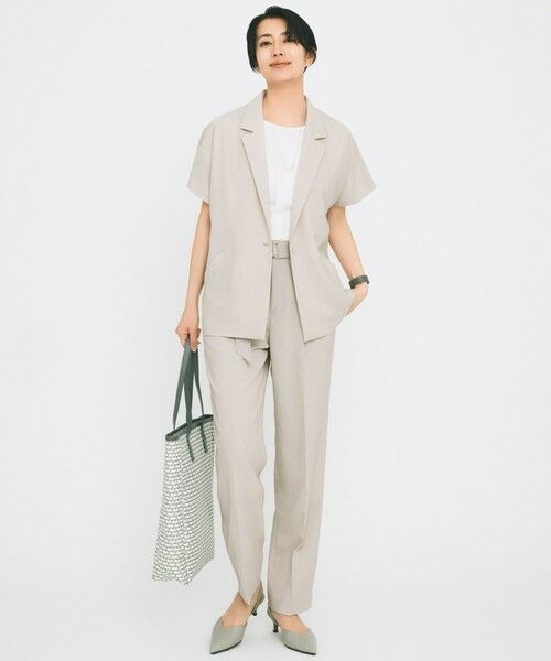 S size ONWARD(小さいサイズ) / エスサイズオンワード カットソー | 【カタログ掲載・セットアップ対応・接触冷感・UVカット・吸水速乾・抗菌防臭・洗える】ハイカウントモクロディ トップス | 詳細1