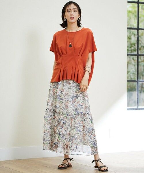 S size ONWARD(小さいサイズ) / エスサイズオンワード カットソー | 【カタログ掲載・セットアップ対応・接触冷感・UVカット・吸水速乾・抗菌防臭・洗える】ハイカウントモクロディ トップス | 詳細6