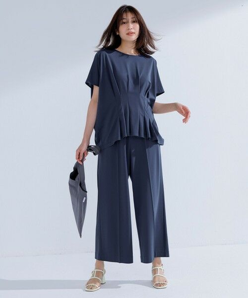 S size ONWARD(小さいサイズ) / エスサイズオンワード カットソー | 【カタログ掲載・セットアップ対応・接触冷感・UVカット・吸水速乾・抗菌防臭・洗える】ハイカウントモクロディ トップス | 詳細17