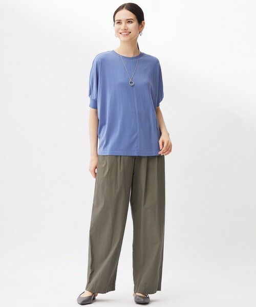 S size ONWARD(小さいサイズ) / エスサイズオンワード カットソー | ドレーピードルマンスリーブ ニットソー | 詳細6