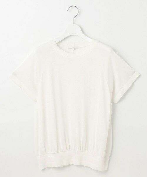 S size ONWARD(小さいサイズ) / エスサイズオンワード カットソー | 【接触冷感・UVケア・洗える】ドレーピーラグランスリーブ ニットソー | 詳細19