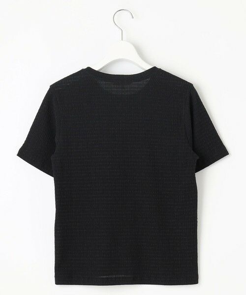 S size ONWARD(小さいサイズ) / エスサイズオンワード カットソー | 【洗える】シャーリングジャージー Tシャツ | 詳細9