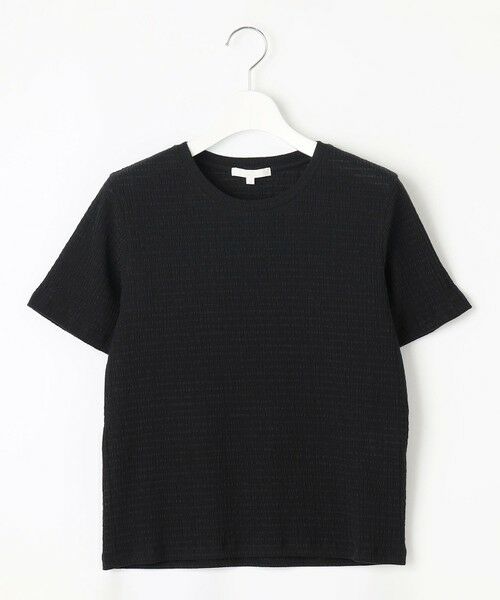 S size ONWARD(小さいサイズ) / エスサイズオンワード カットソー | 【洗える】シャーリングジャージー Tシャツ | 詳細4