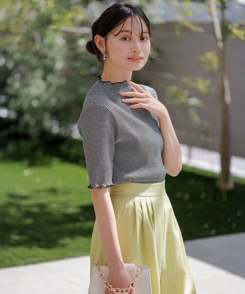 S size ONWARD(小さいサイズ) / エスサイズオンワード カットソー | 【UVケア・接触冷感】キシリトール加工冷感 カットソー | 詳細8