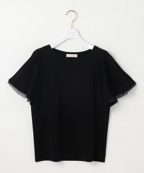 S size ONWARD(小さいサイズ) / エスサイズオンワード カットソー | 【接触冷感・UVケア】着映えフリルスリーブ カットソー | 詳細8