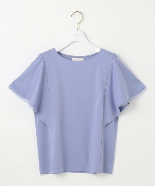 S size ONWARD(小さいサイズ) / エスサイズオンワード カットソー | 【接触冷感・UVケア】着映えフリルスリーブ カットソー | 詳細24