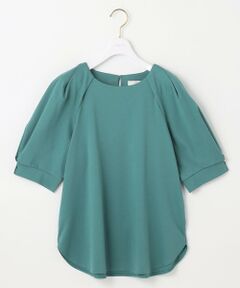 S size ONWARD(小さいサイズ) / エスサイズオンワード カットソー | 【接触冷感・UVケア】着映えタックスリーブ カットソー