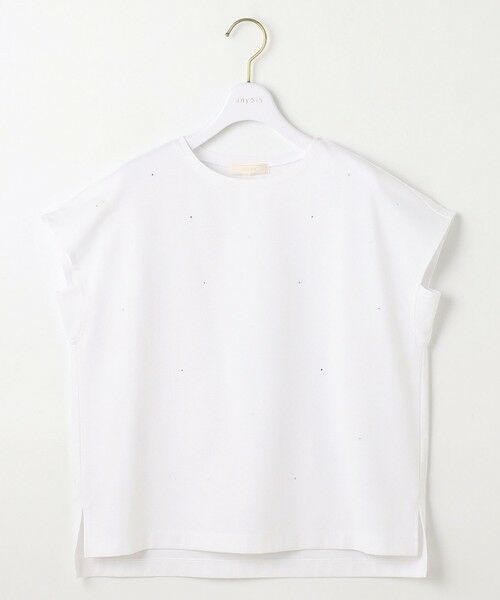 S size ONWARD(小さいサイズ) / エスサイズオンワード カットソー | 【洗える】ビジュー付き カットソー | 詳細5