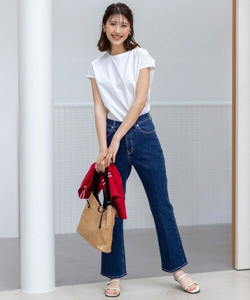 S size ONWARD(小さいサイズ) / エスサイズオンワード カットソー | 【洗える】ビジュー付き カットソー | 詳細1