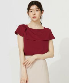 S size ONWARD(小さいサイズ) / エスサイズオンワード カットソー | ケープディテール カットソー