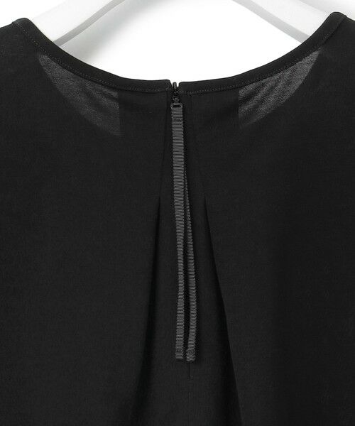 S size ONWARD(小さいサイズ) / エスサイズオンワード カットソー | 【接触冷感/洗える】ツイストコットンプレーティング タックデザイン カットソー | 詳細15