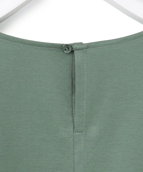 S size ONWARD(小さいサイズ) / エスサイズオンワード カットソー | 【洗える】シルエットスムースコンビ バックフレア カットソー | 詳細11