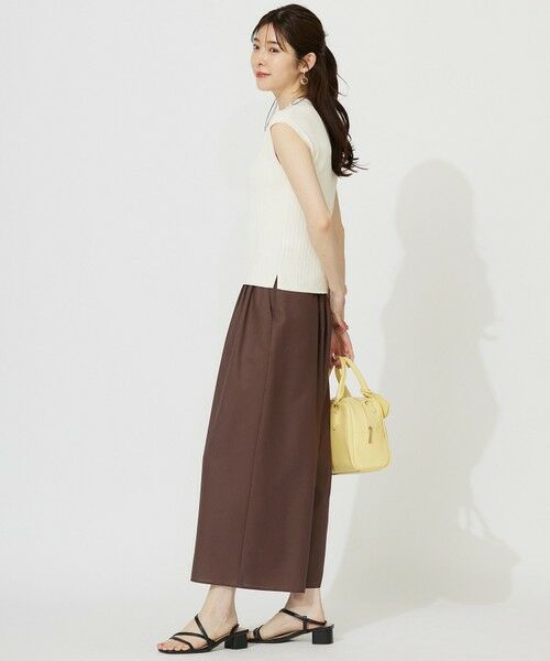 S size ONWARD(小さいサイズ) / エスサイズオンワード ニット・セーター | 【洗える】レーシ−ディテールフレンチ ニット | 詳細3