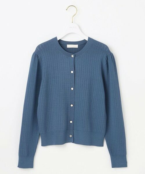 S size ONWARD(小さいサイズ) / エスサイズオンワード ニット・セーター | 【洗える】レーシーディテール カーディガン | 詳細12