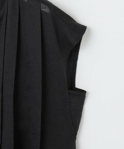 S size ONWARD(小さいサイズ) / エスサイズオンワード ロング・マキシ丈ワンピース | 【カタログ掲載・接触冷感・洗える】シアーラミーローンフレンチスリーブ ワンピース | 詳細9