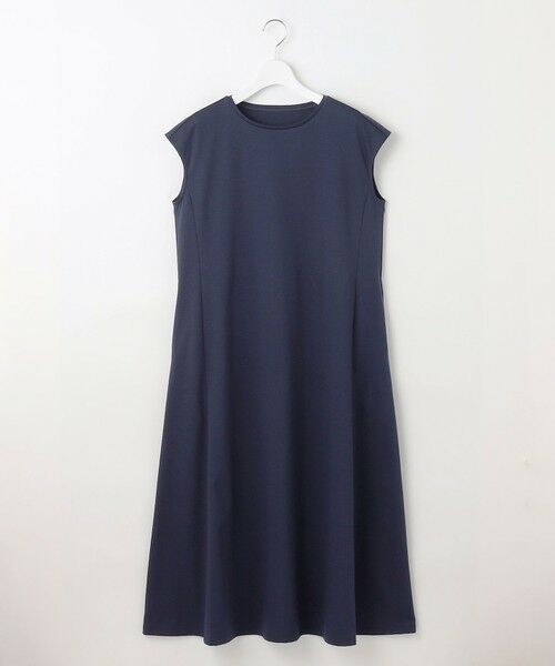 S size ONWARD(小さいサイズ) / エスサイズオンワード ロング・マキシ丈ワンピース | 【WEB限定・洗える】シアーカーデ×ジャージードレス セット | 詳細13