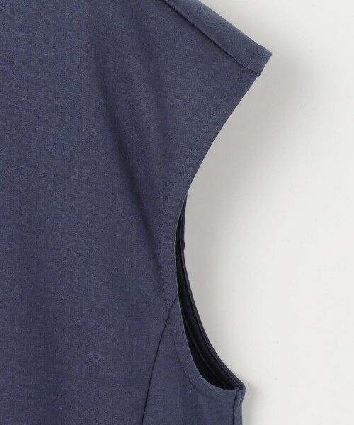 S size ONWARD(小さいサイズ) / エスサイズオンワード ロング・マキシ丈ワンピース | 【WEB限定・洗える】シアーカーデ×ジャージードレス セット | 詳細15