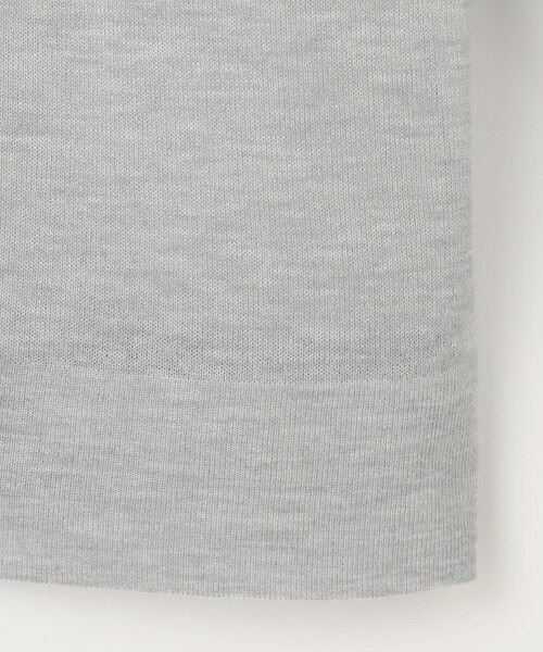 S size ONWARD(小さいサイズ) / エスサイズオンワード ロング・マキシ丈ワンピース | 【WEB限定・洗える】シアーカーデ×ジャージードレス セット | 詳細9