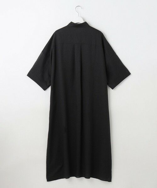 S size ONWARD(小さいサイズ) / エスサイズオンワード ミニ丈・ひざ丈ワンピース | 【カタログ掲載・WEB限定・接触冷感・洗える】シアーラミーローンシャツ ワンピース | 詳細12