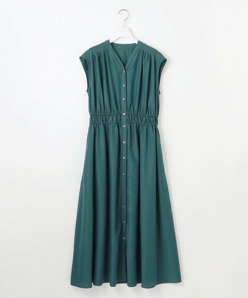 S size ONWARD(小さいサイズ) / エスサイズオンワード ロング・マキシ丈ワンピース | 【洗える】フロントボタンギャザー ワンピース | 詳細21
