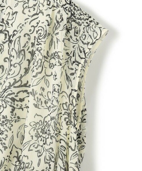 S size ONWARD(小さいサイズ) / エスサイズオンワード ロング・マキシ丈ワンピース | 【洗える】アンティークフラワープリント ワンピース | 詳細9