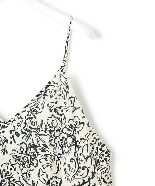 S size ONWARD(小さいサイズ) / エスサイズオンワード ロング・マキシ丈ワンピース | 【洗える】アンティークフラワープリント キャミソールワンピース | 詳細10