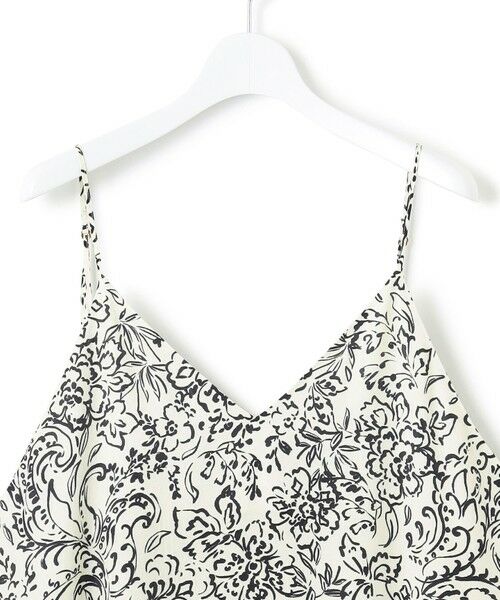 S size ONWARD(小さいサイズ) / エスサイズオンワード ロング・マキシ丈ワンピース | 【洗える】アンティークフラワープリント キャミソールワンピース | 詳細9