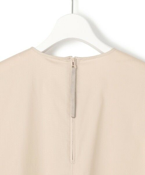 S size ONWARD(小さいサイズ) / エスサイズオンワード ロング・マキシ丈ワンピース | 【接触冷感/撥水加工/洗える】ストレッチブロード Vネックワンピース | 詳細10