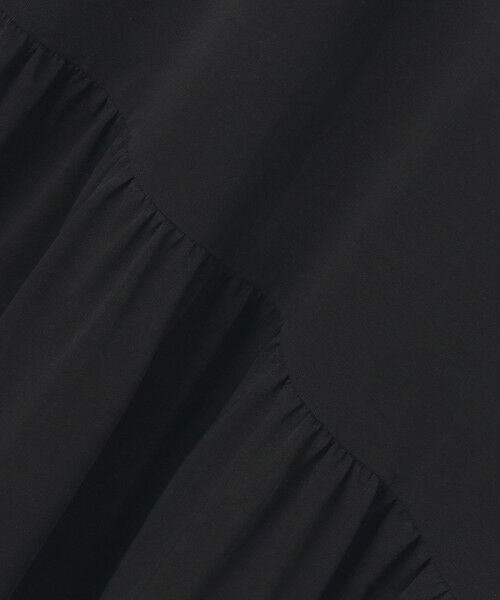 S size ONWARD(小さいサイズ) / エスサイズオンワード ロング・マキシ丈ワンピース | 【Oggi8月号掲載/接触冷感/洗える】ツイストコットンプレーティング ティアードワンピース | 詳細11