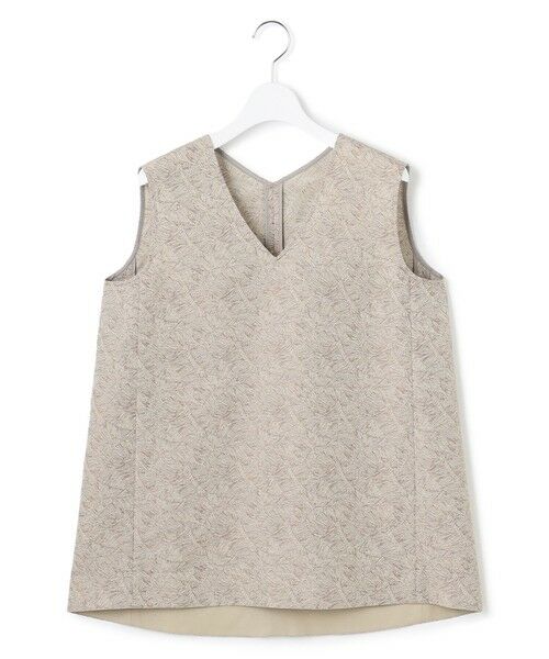 S size ONWARD(小さいサイズ) / エスサイズオンワード セットアップ | 【一部店舗限定/洗える】リネンライクジャカード セットアップ | 詳細5