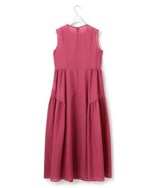 S size ONWARD(小さいサイズ) / エスサイズオンワード ロング・マキシ丈ワンピース | 【一部店舗限定/接触冷感/洗える】ラミータンブラー ノースリーブ ワンピース | 詳細12