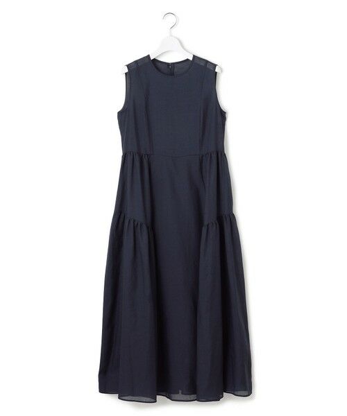 S size ONWARD(小さいサイズ) / エスサイズオンワード ロング・マキシ丈ワンピース | 【一部店舗限定/接触冷感/洗える】ラミータンブラー ノースリーブ ワンピース | 詳細21