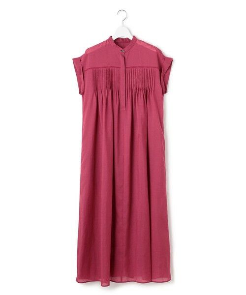 今期自由区✳︎シアーラミーローンフレンチスリーブ ワンピース38✳︎ベージュ カタログ掲載・接触冷感・洗える】シアーラミーローンフレンチ