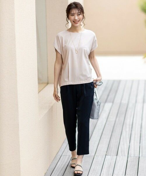 S size ONWARD(小さいサイズ) / エスサイズオンワード その他パンツ | 【接触冷感・吸水速乾・UVカット】サラキレイ テーパードパンツ | 詳細19