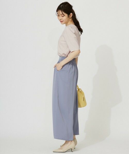 S size ONWARD(小さいサイズ) / エスサイズオンワード その他パンツ | 【接触冷感・吸水速乾・UVカット】サラキレイ ワイドパンツ | 詳細5