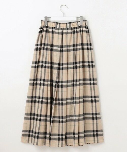 S size ONWARD(小さいサイズ) / エスサイズオンワード ミニ・ひざ丈スカート | 【カタログ掲載・洗える】シアーブライトチェック スカート | 詳細13