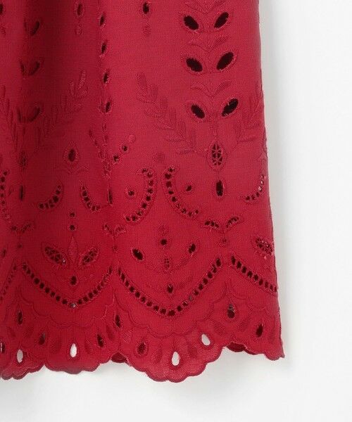 S size ONWARD(小さいサイズ) / エスサイズオンワード ミニ・ひざ丈スカート | 【洗える】カットワークエンブロイダリー スカート | 詳細19