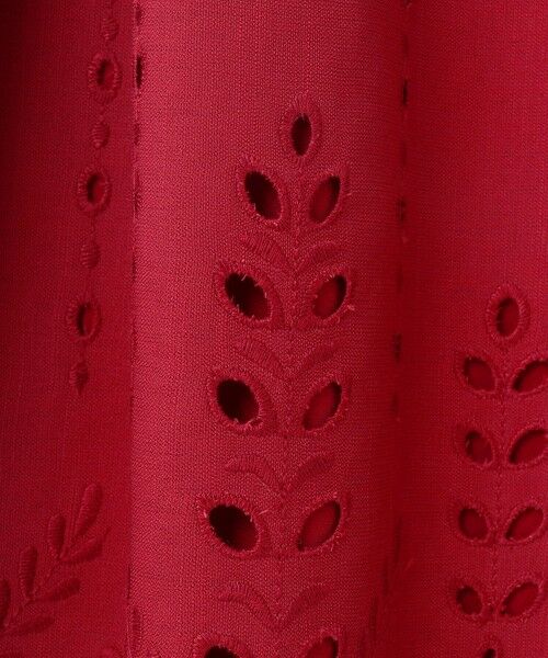 S size ONWARD(小さいサイズ) / エスサイズオンワード ミニ・ひざ丈スカート | 【洗える】カットワークエンブロイダリー スカート | 詳細20